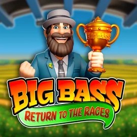 Enjoy Big Bass Return to the Races by Pragmatic Play – logo hosted on hillscasino.ca