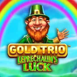 Slots logo of Gold Trio Leprechaun's Luck from Playtech at LuckyHills Casino