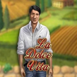 La Dolce Vita logo by Gamomat LuckyHills Casino