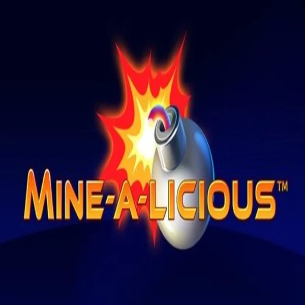 Official Slots logo: Mine a Licious by Playtech at LuckyHills Casino