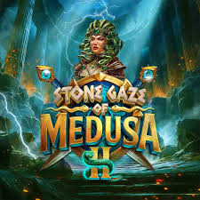 Stone Gaze of Medusa 2 online game logo by Stakelogic on hillscasino.ca