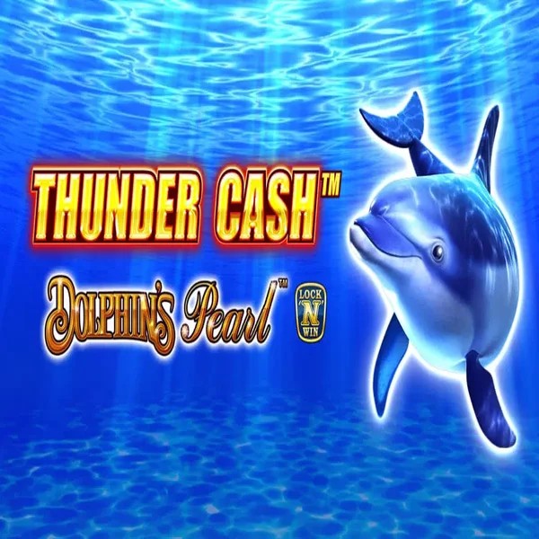 Thunder Cash Dolphins Pearl logo – Slots by Novomatic at LuckyHills Casino